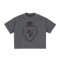 VB SACRED HEART Vintage Washed Boxy T-Shirt